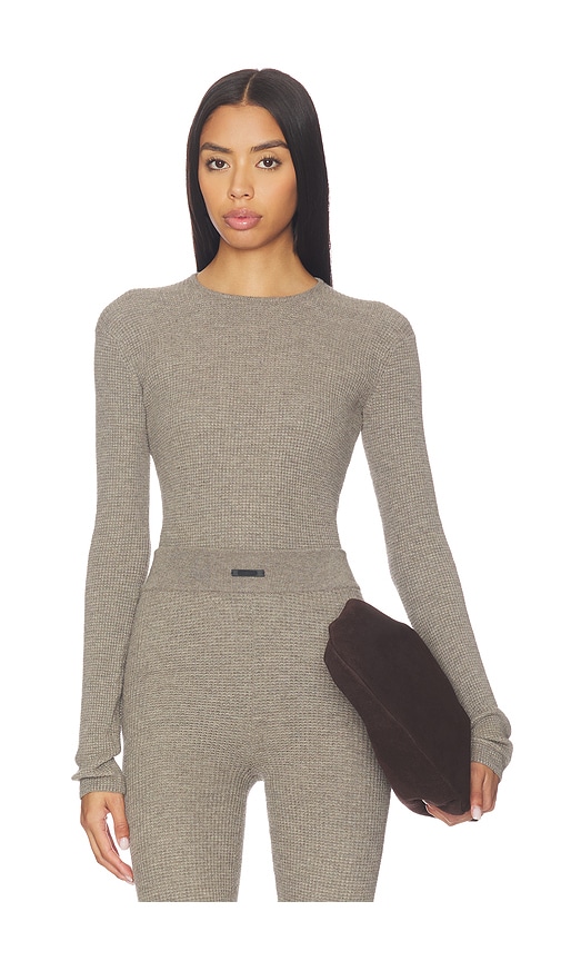 Fear of God ESSENTIALS Waffle Long Sleeve Top
