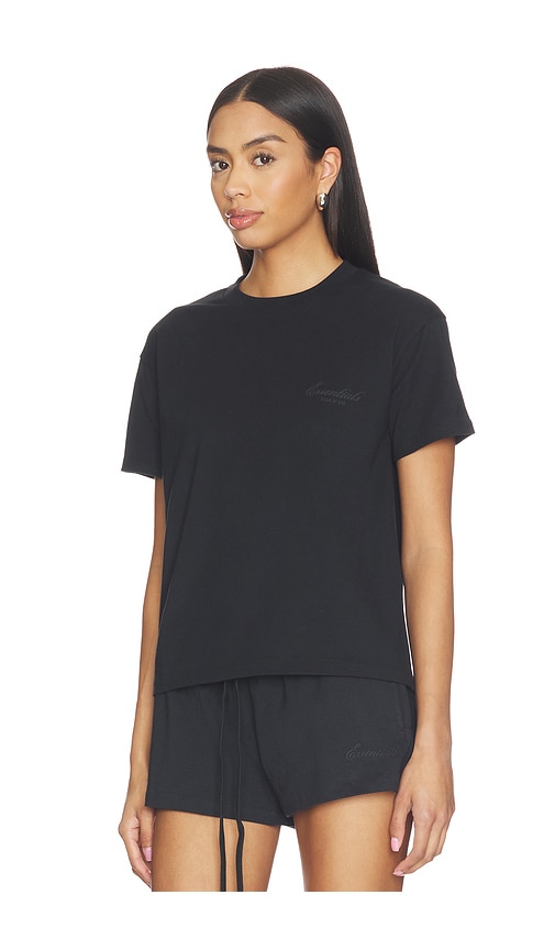 Essentials Classic Short Sleeve Tee In Black