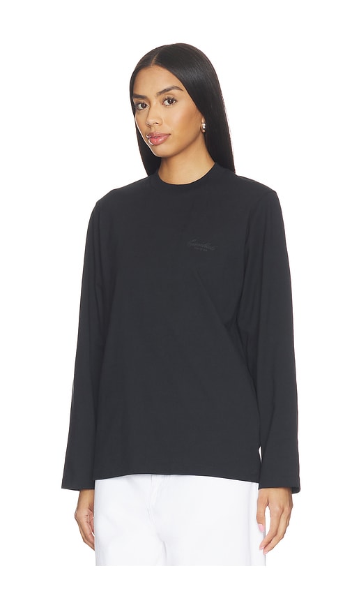 Essentials Classic Long Sleeve Tee In Black