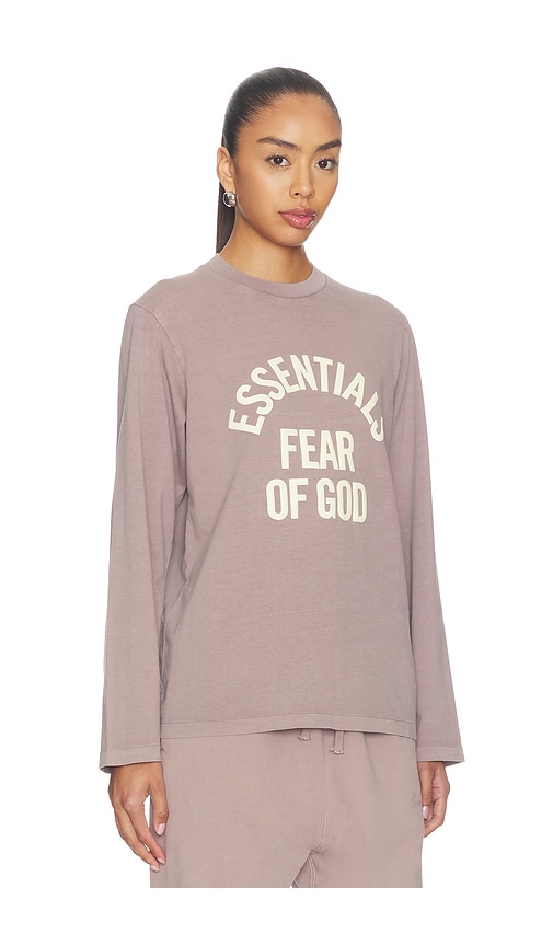 Fear of God ESSENTIALS Campus Classic Long Sleeve Tee | Thumbnail 2 Fear of God ESSENTIALS Campus Classic Long Sleeve Tee | Thumbnail 2