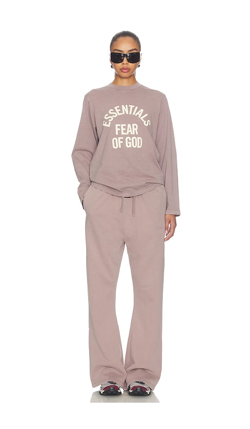 Fear of God ESSENTIALS Campus Classic Long Sleeve Tee | Thumbnail 4 Fear of God ESSENTIALS Campus Classic Long Sleeve Tee | Thumbnail 4