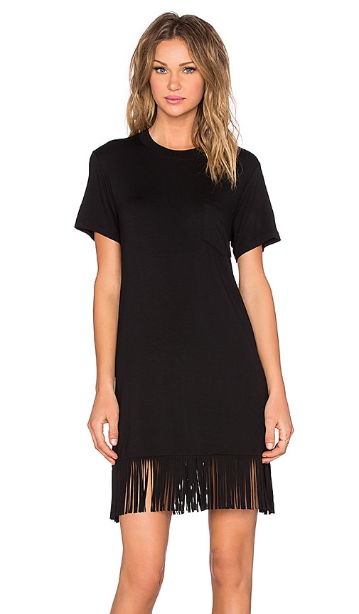 tassel t shirt dress