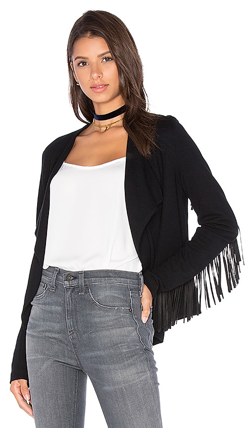 fringe arm jacket