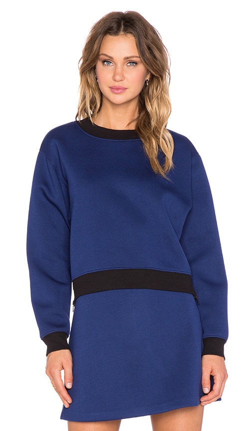 Side Zip Sweatshirt