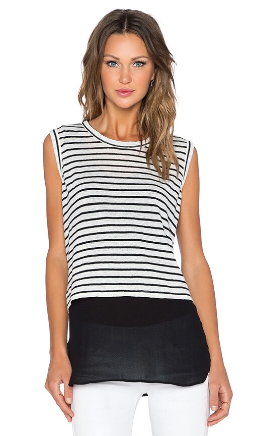Double Layer Stripe Tank