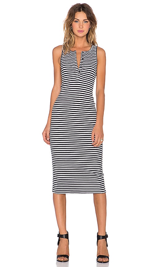 The Fifth Label Lazy Moon Dress in Navy & White Stripe | REVOLVE