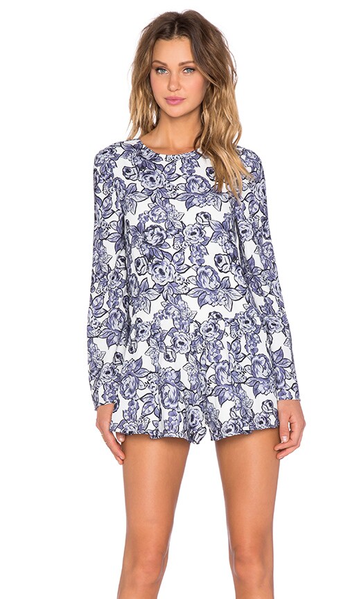 Sound & Vision Long Sleeve Playsuit