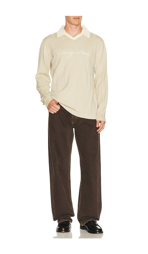  Filling Pieces Jersey Shirt In Beige. Größe S. Also In M, L, Xl/1x. 
