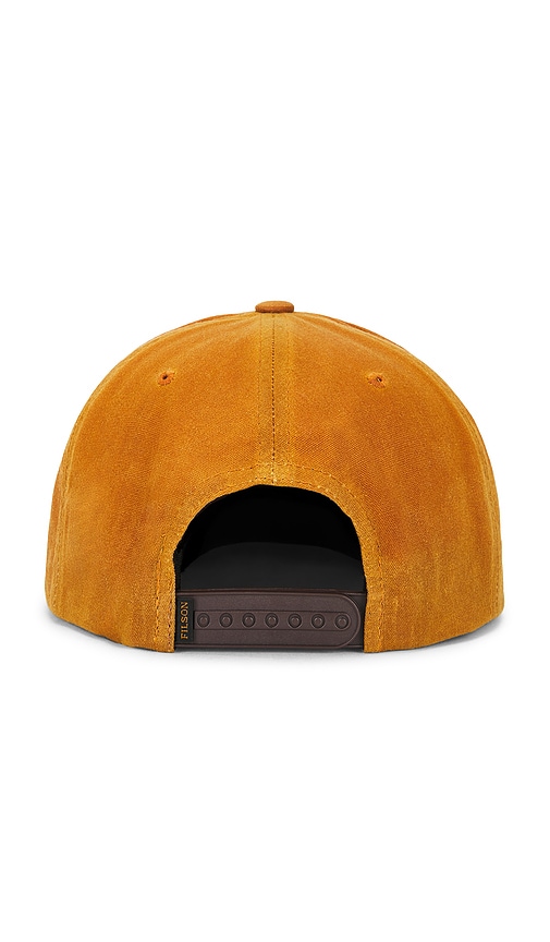 Filson Waxed Trucker Cap In Brown