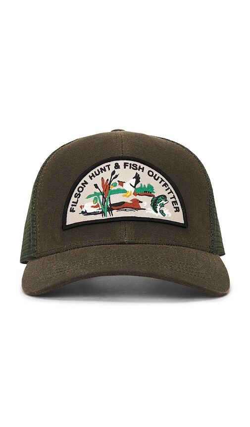 Filson Logger Mesh Cap In Green