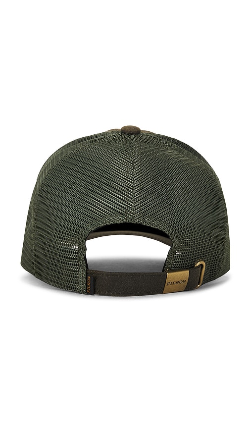  Filson Logger Mesh Cap In Green. 