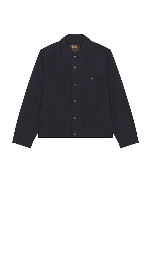 Filson Ranger Short Cruiser Jacket In Blue