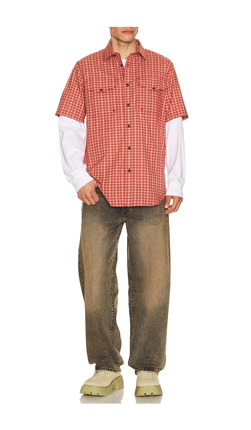  Filson Sportoberteil Twin Lakes In Red. Größe S. Also In M, L, Xl/1x. 