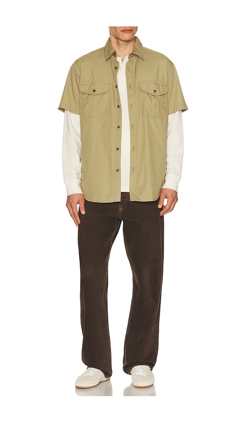  Filson Hemd Washed In Olive. Größe S. Also In M, L, Xl/1x. 
