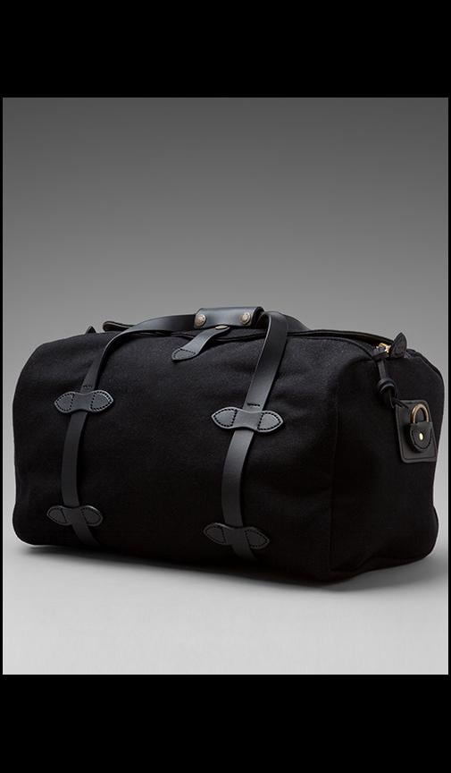 filson small duffle black