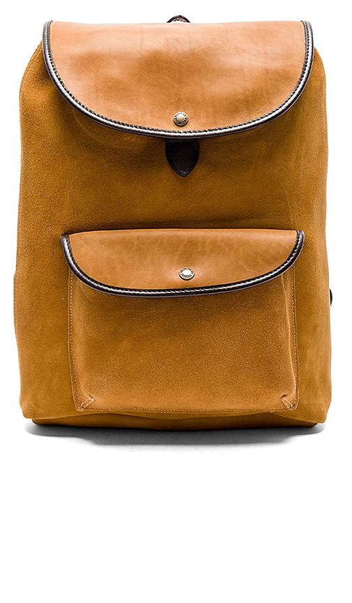 Filson suede cheap backpack