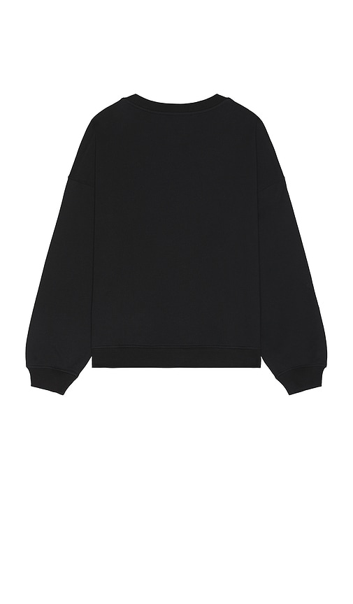 Shop Fiorucci Angel Embroidered Sweatshirt In Black