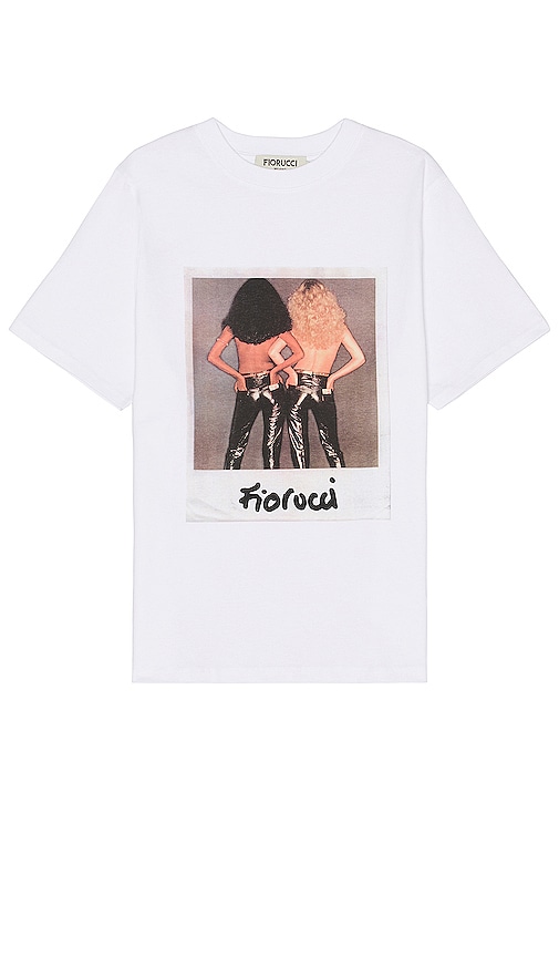 Shop Fiorucci Girls Polaroid T-shirt In White