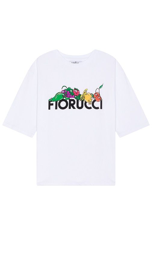 Fiorucci Fruit Print Regular Fit T-shirt In 白色
