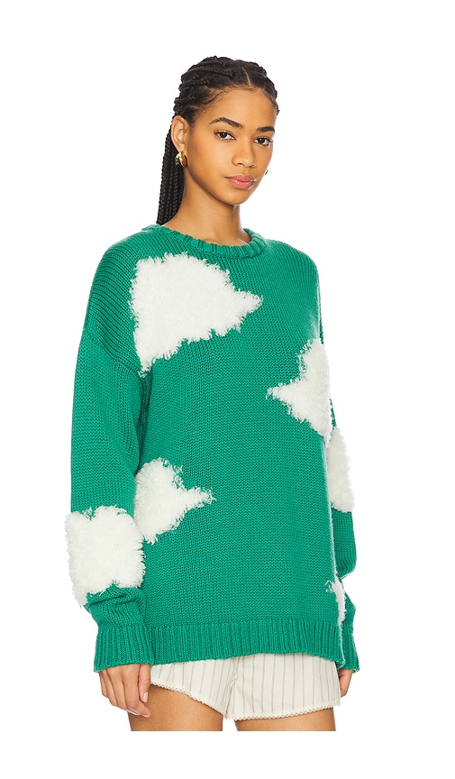 Fiorucci Cloud Sweater In Green