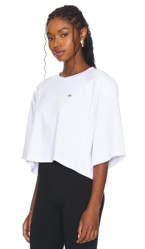 CROPPED PADDED T-SHIRT