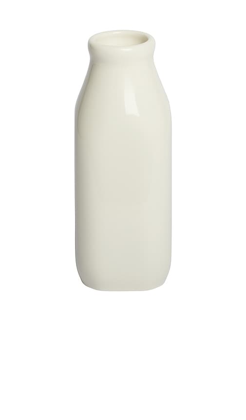  Fish's Eddy Milk Jug In White. 