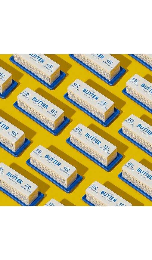  Fish's Eddy Butter Stick Butter Dish In Blue. 