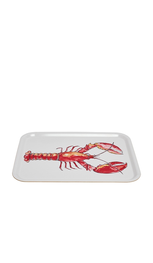 Fish's Eddy Shelly Lobster Tray In White. 