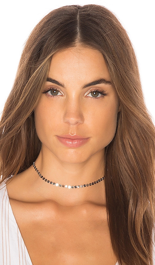 Five and Two Pandora Choker in Rhodium | REVOLVE