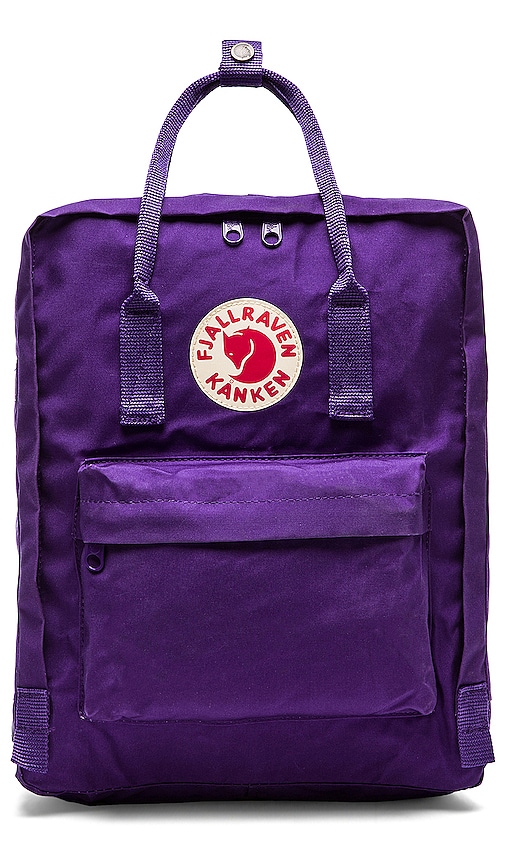 purple fjallraven kanken