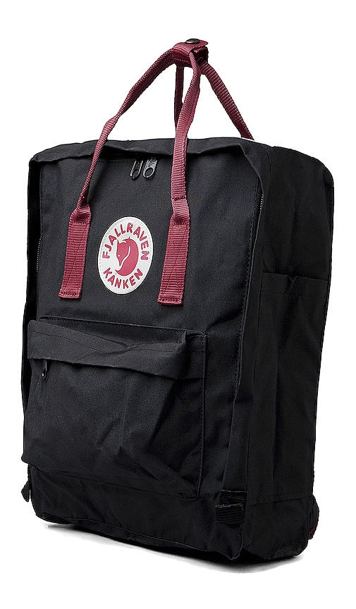 kanken black and ox red