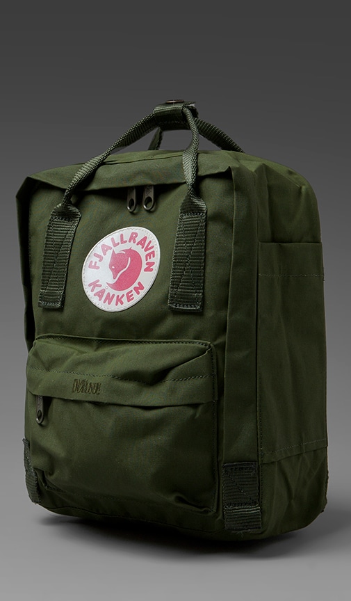 fjallraven kanken mini green