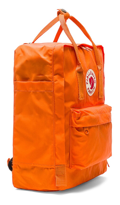 burnt orange kanken bag