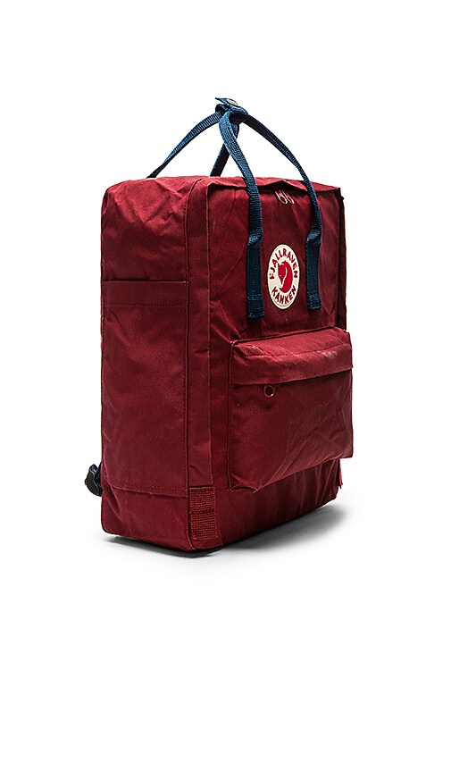 kanken royal blue ox red