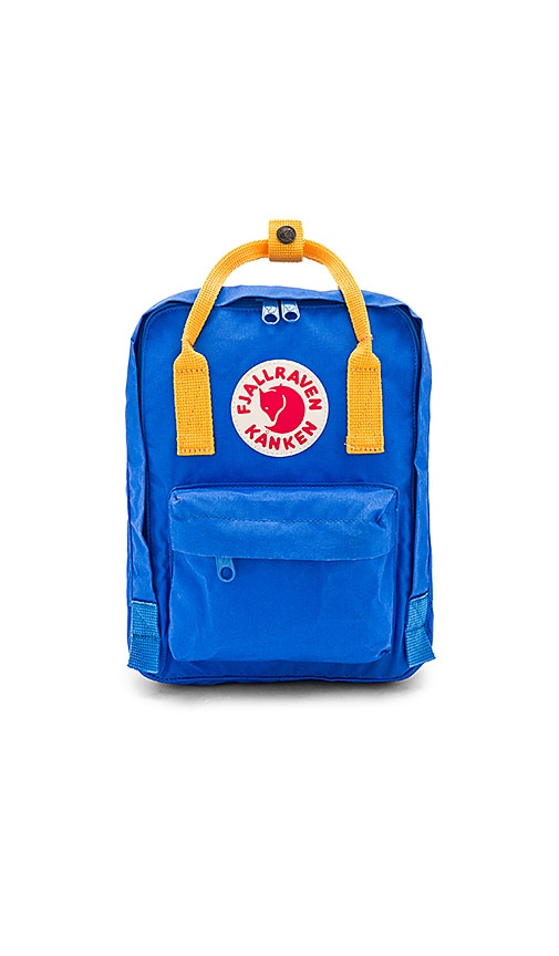 kanken yellow blue