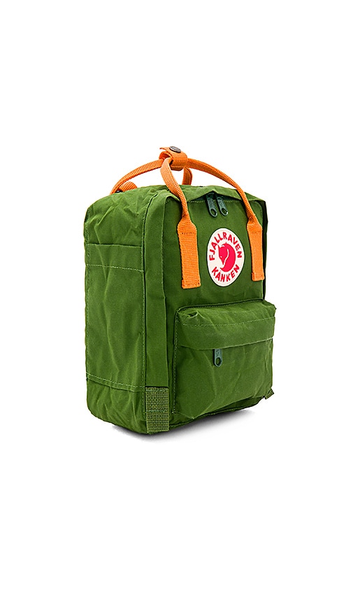 fjallraven kanken leaf green burnt orange