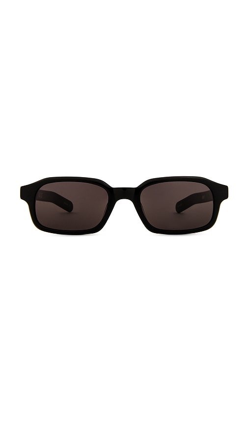 Flatlist Hanky in Solid Black & Solid Black Lens