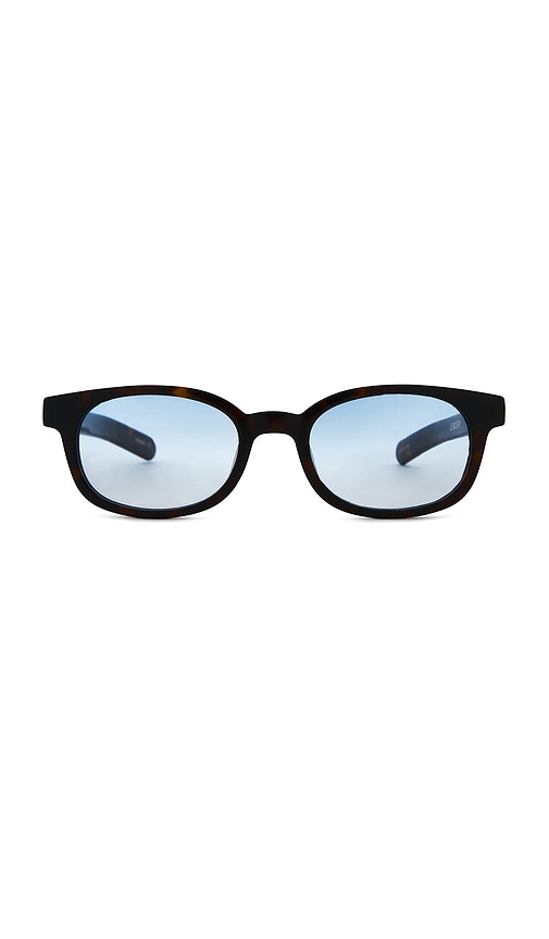 Flatlist — СОЛНЦЕЗАЩИТНЫЕ ОЧКИ · Dark Tortoise Light Blue Lens
