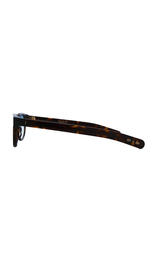  Flatlist Le Bucheron Sunglasses In Brown. 