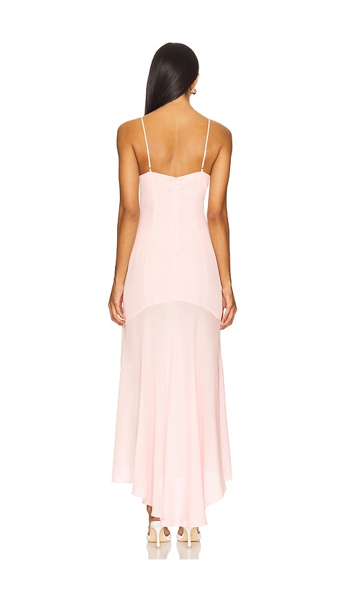  Fleur Du Mal Abendkleid Gia In Blush. Größe 2. Also In 4. 