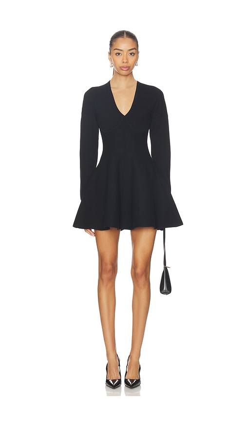 Black Knit Fit And Flare Dresses | REVOLVE