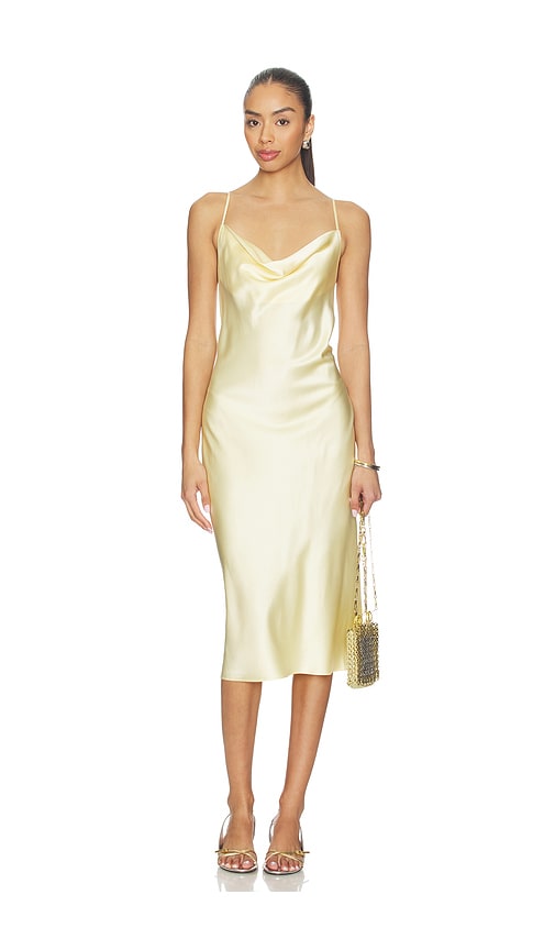 fleur du mal Cowl Neck Slip Dress