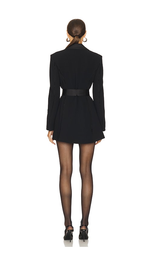  Fleur Du Mal Tuxedo-kleid In Black. Größe 0. Also In 2, 4. 