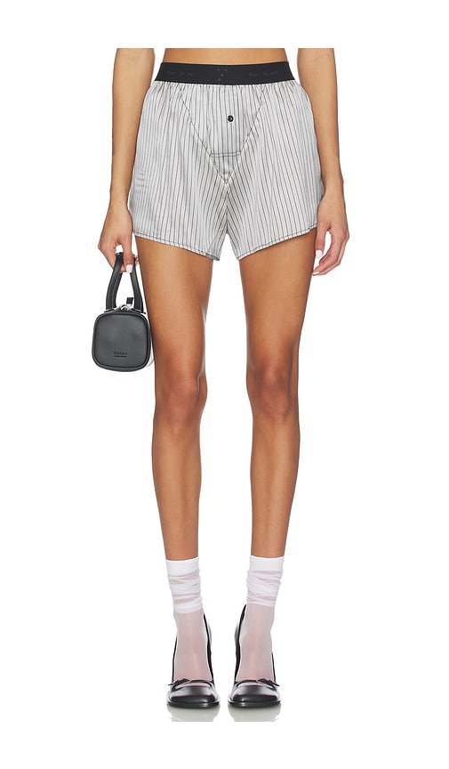 Fleur Du Mal Unisex Boxer Short In Gray