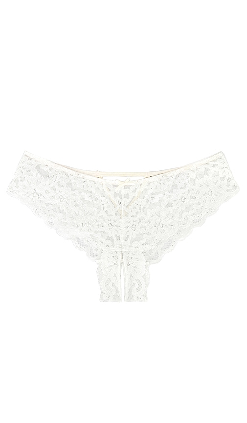 Charlotte Lace Crotchless Panty