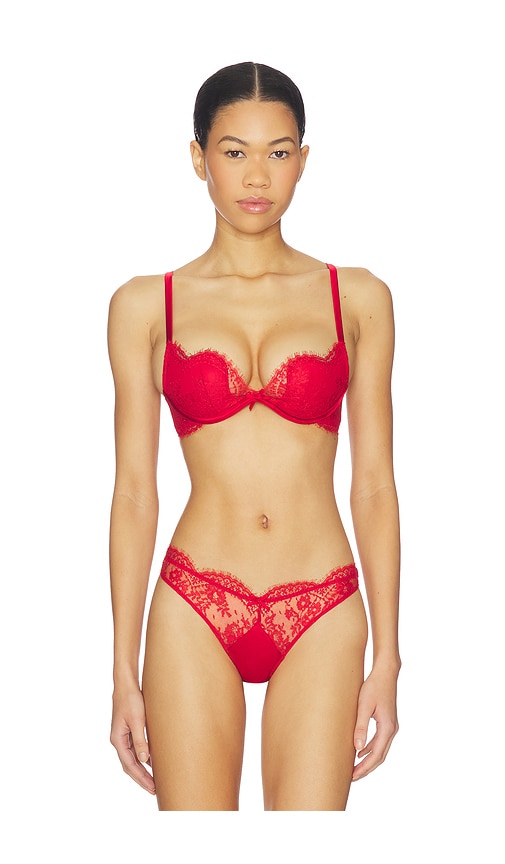 fleur du mal Frankie Lace Seduce U- Plunge Bra