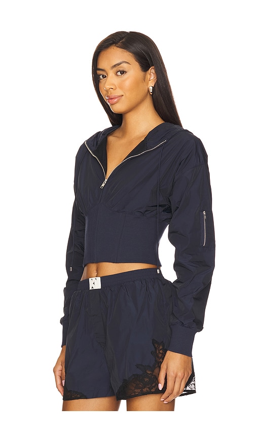 Fleur Du Mal Trackstar Jacket In Blue