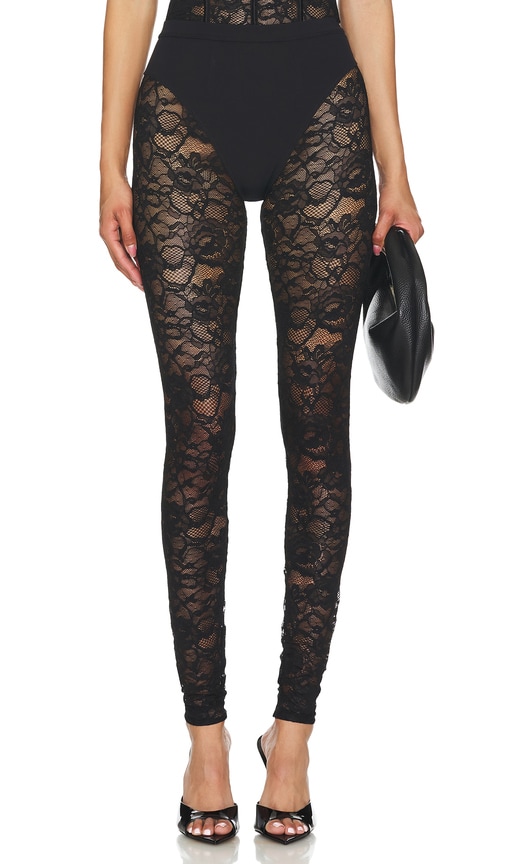 Shop Fleur Du Mal X Revolve Legging In 黑色