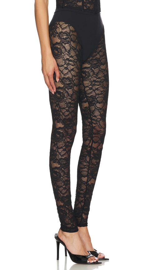 Shop Fleur Du Mal X Revolve Legging In 黑色