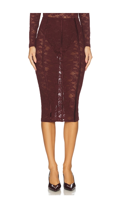 fleur du mal Le Stretch Pencil Skirt